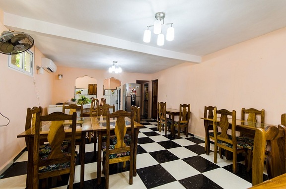 'Dining room' Casas particulares are an alternative to hotels in Cuba.